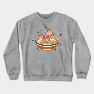 Corgi Ramen Life Crewneck Sweatshirt